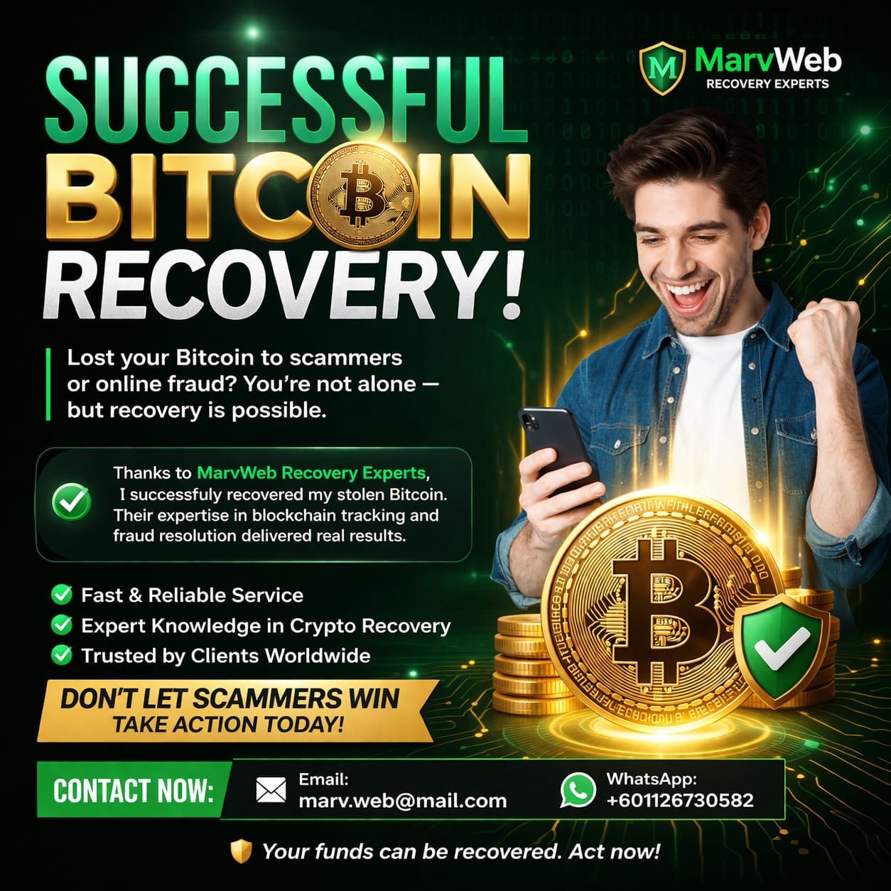 Discover the Best Bitcoin Recovery Company: WebMarv Recovery Hacker