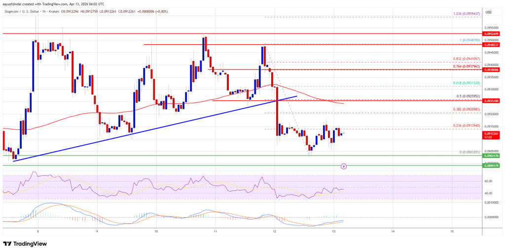 Dogecoin (DOGE) Retreats, Can Bulls Reclaim Upside Momentum?