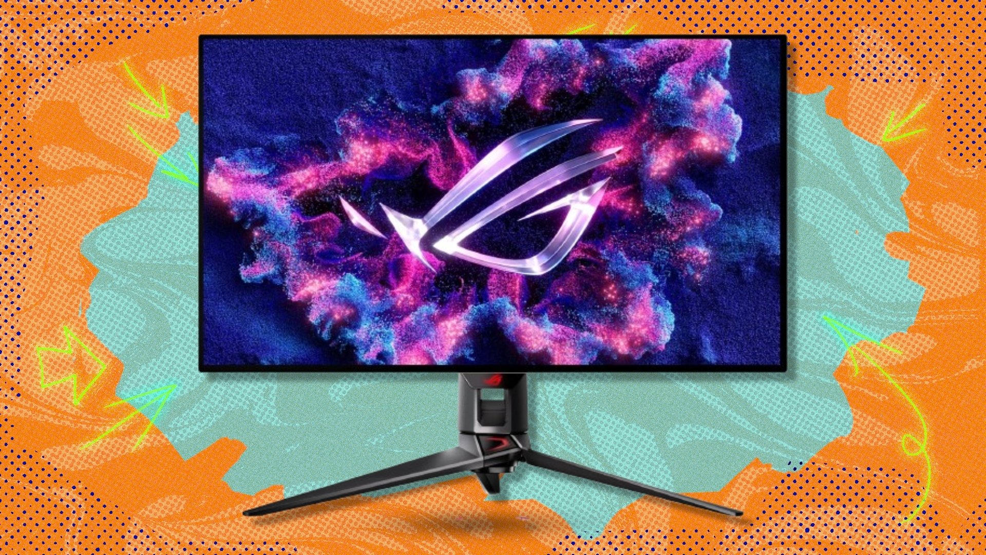 Down from $1,299, the 32-inch 4K OLED ASUS ROG Swift gaming monitor is under $900 at Amazon