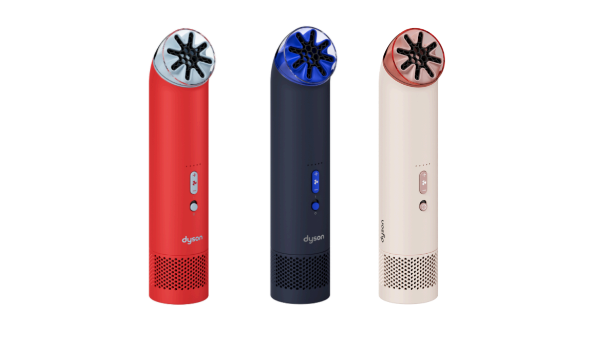 Dyson just announced its first-ever handheld fan, with a motor that spins up to 65,000 RPM