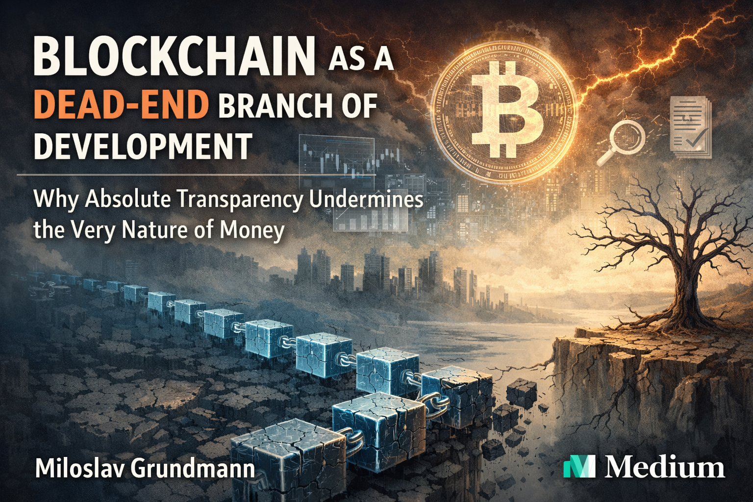 ÉCONOMIE : La blockchain, une impasse structurelle ?