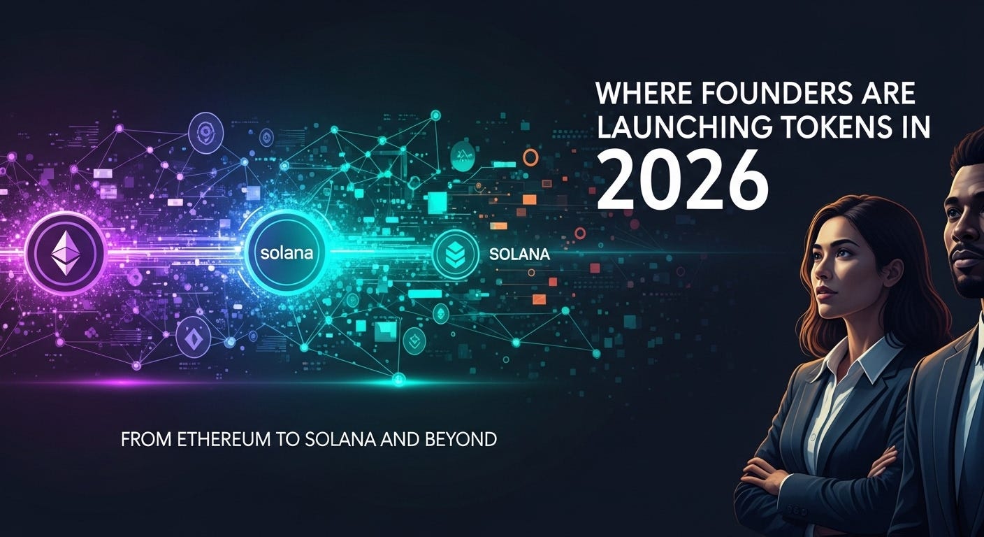 From Ethereum to Solana and Beyond: Where Founders Are Launching Tokens in 2026?