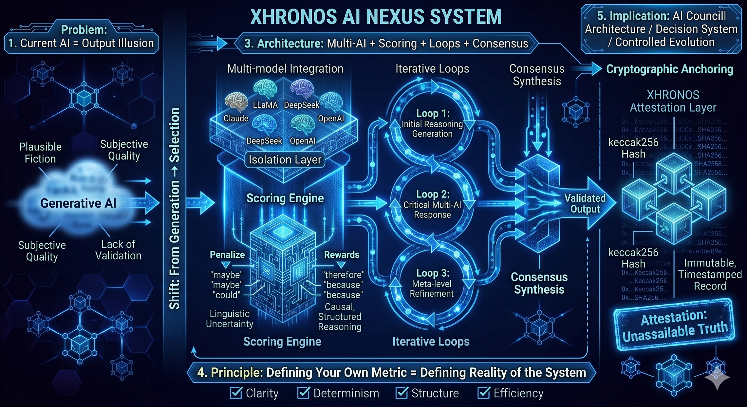 From Output to Selection: Building a Deterministic Multi-AI System