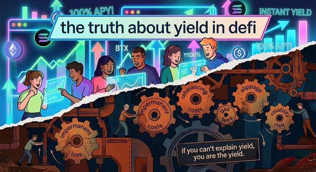 Here’s the truth about yield in DeFi.