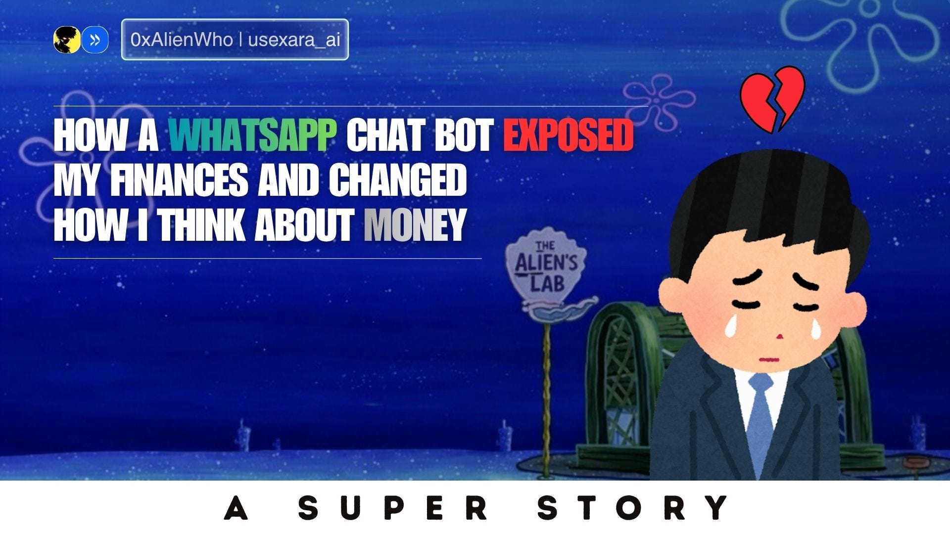How a WhatsApp chatbot exposed my finances, and changed how I think about money