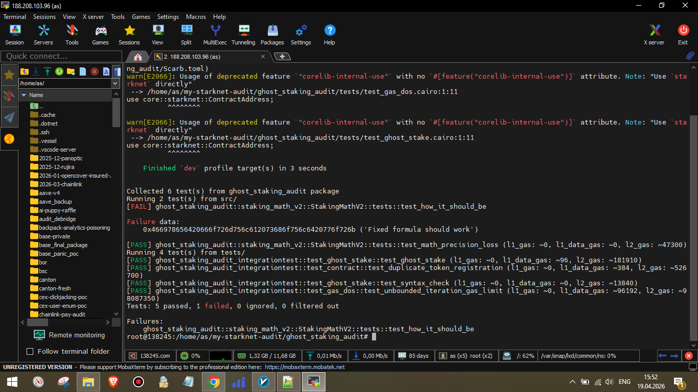 How I Broke my Starknet Staking Contract with Simple Math: A Lesson on Rounding Errors