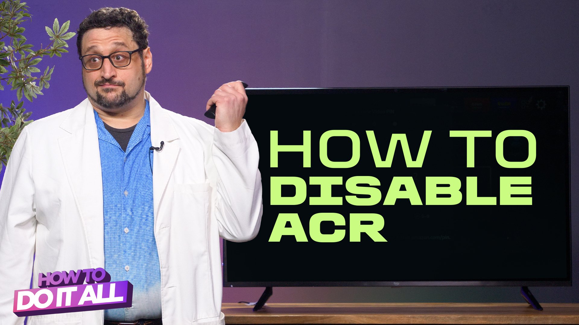 How to disable automatic content recognition and data tracking on your smart TV