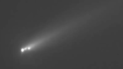 Hubble-Teleskop: Der merkwürdige Zerfall des Kometen C/2025 K1