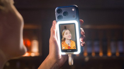 Insta360 Snap ausprobiert: Gadget bringt Ringlicht und Pro-Selfies auf Handykamera