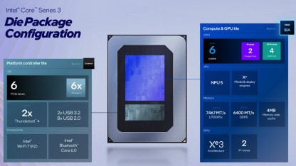 Intel Core 300: Wildcat Lake in ersten Benchmarks deutlich vor Alder Lake N