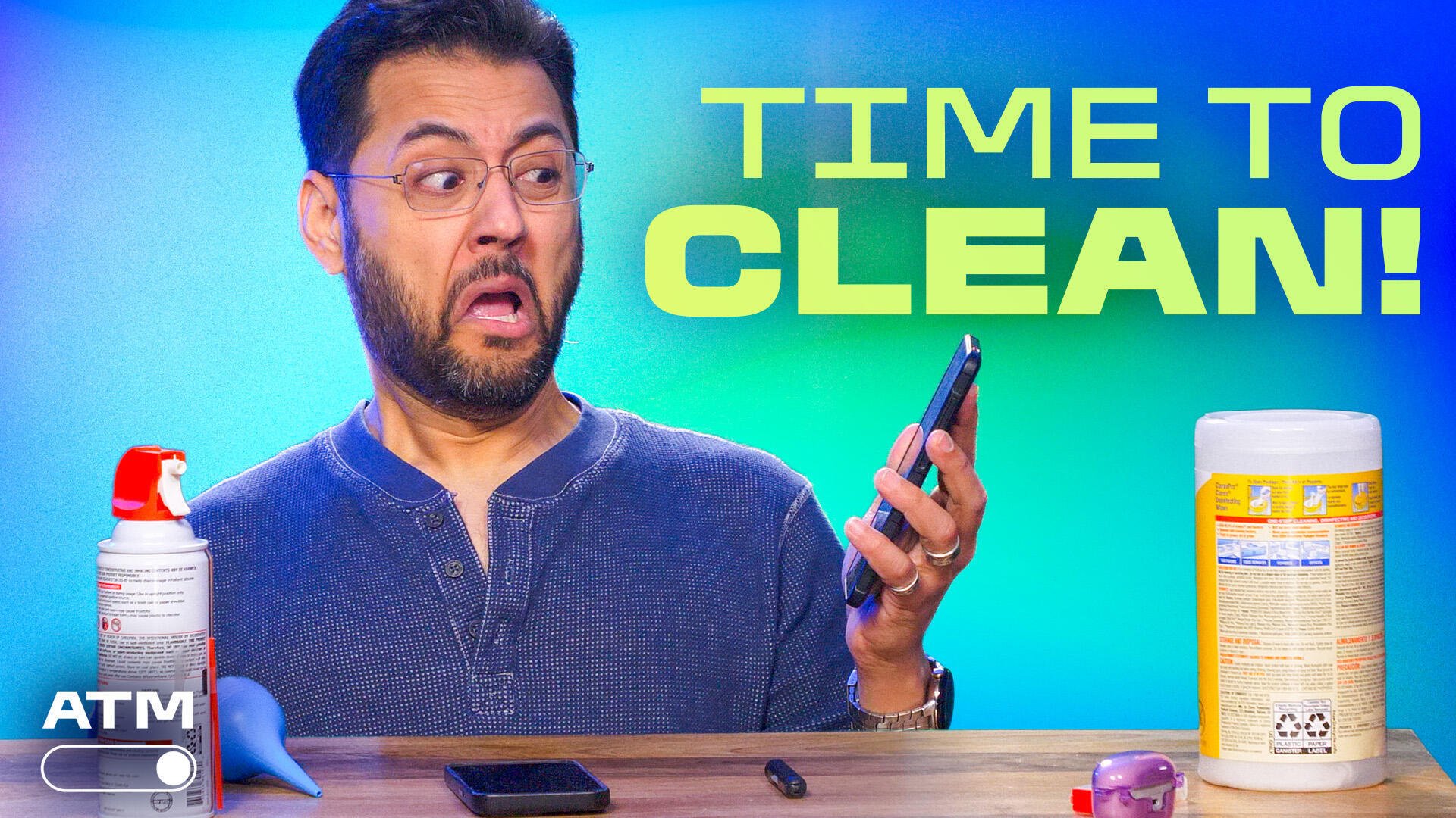 Is your phone gross? Watch this.
