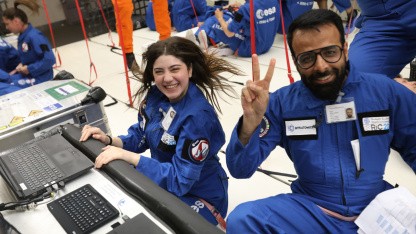 Laserantrieb: Mit Graphen und Laserlicht Satelliten beschleunigen