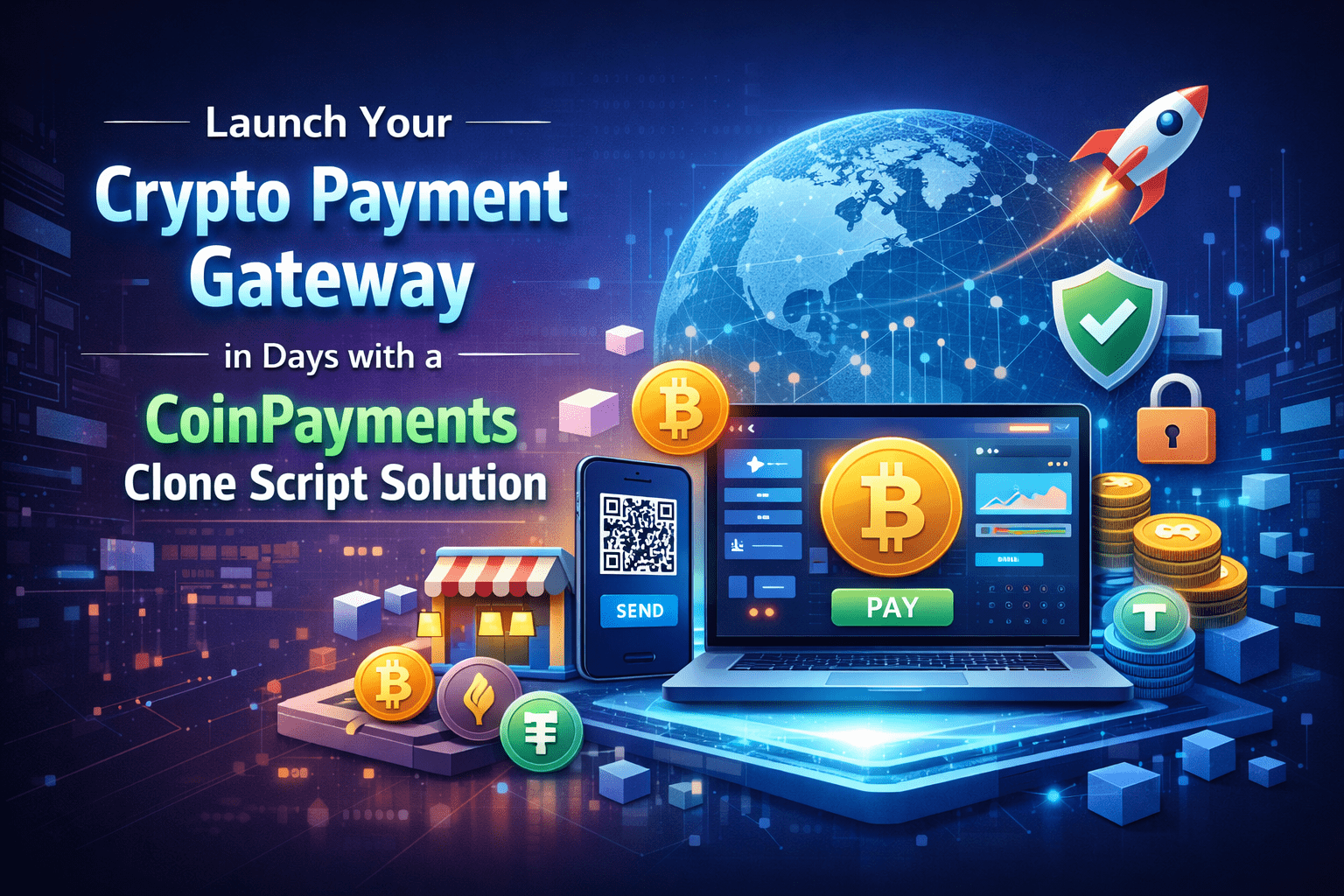 Launch Your Crypto Payment Gateway in Days with a CoinPayments Clone Script Solution