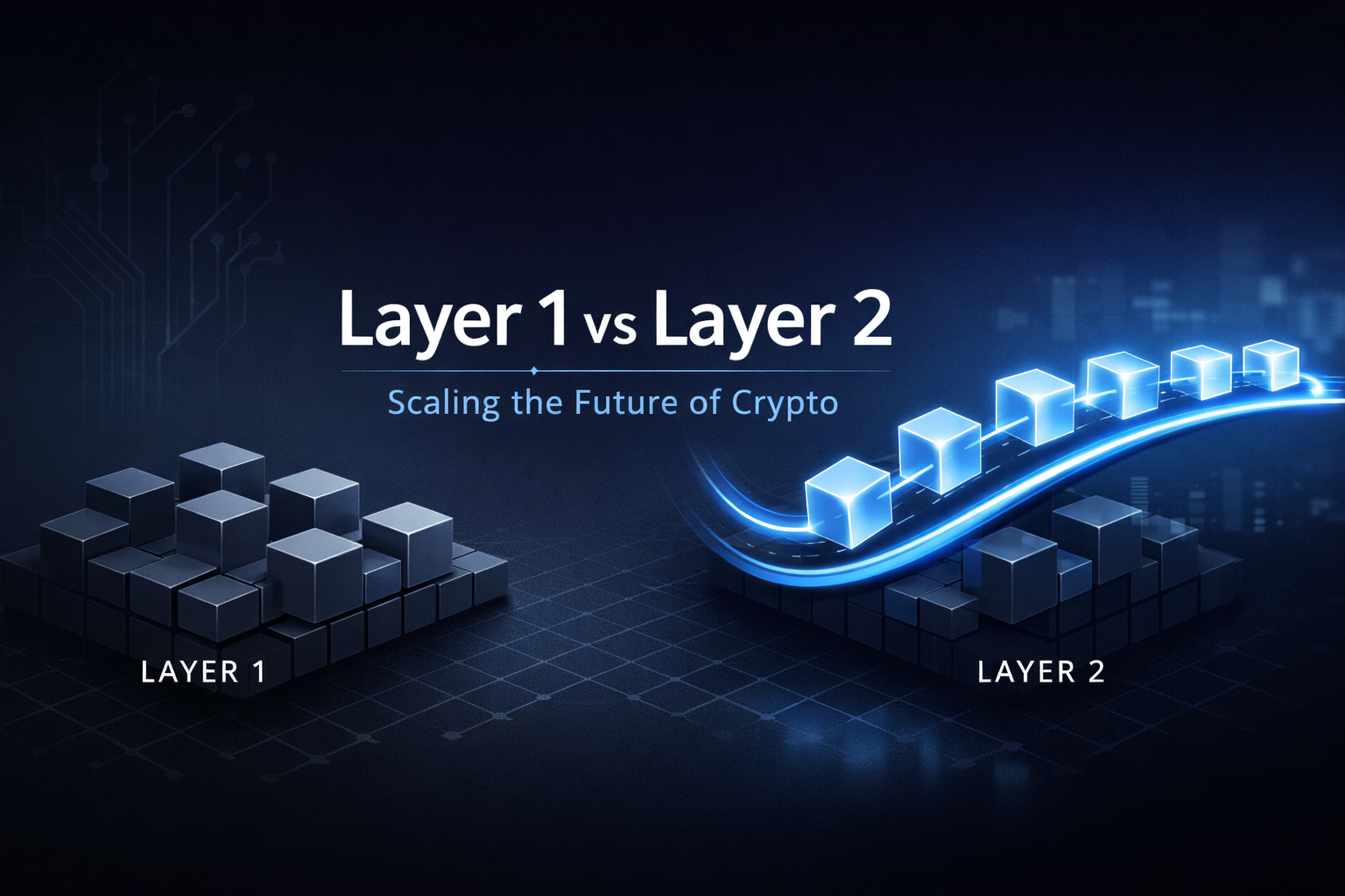 Layer 1 vs Layer 2: The Hidden War That Will Decide Crypto’s Future