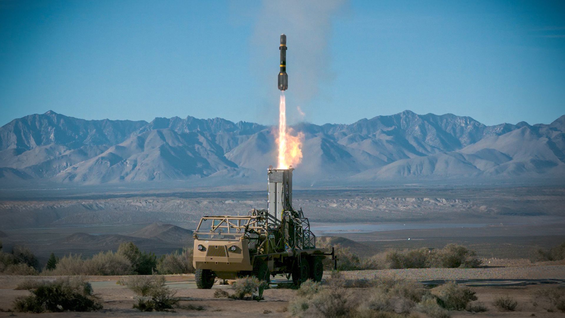 Lockheed Martin demonstrates vertical launch missile system for mobile drone defense