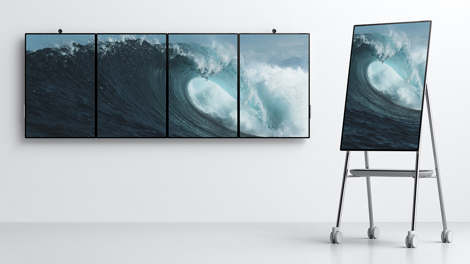 Microsoft’s finally giving up on its massive Surface Hub touchscreen displays
