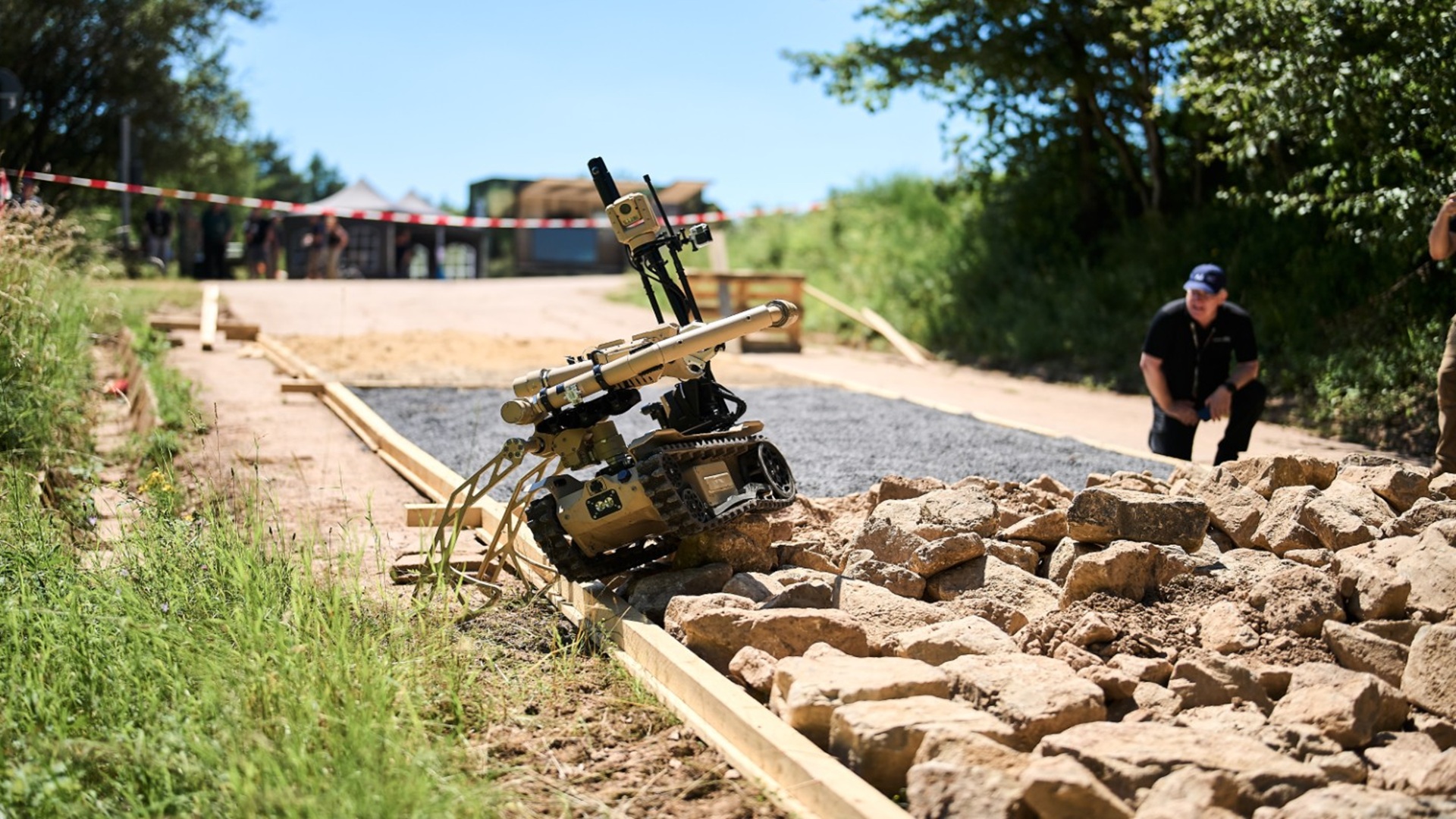 Military robots take on one of the world’s toughest field tests in Swiss Army terrain