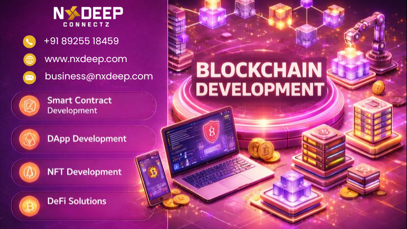 Next-Gen Blockchain Development Services in 2026 — NXDEEP CONNECTZ LLP