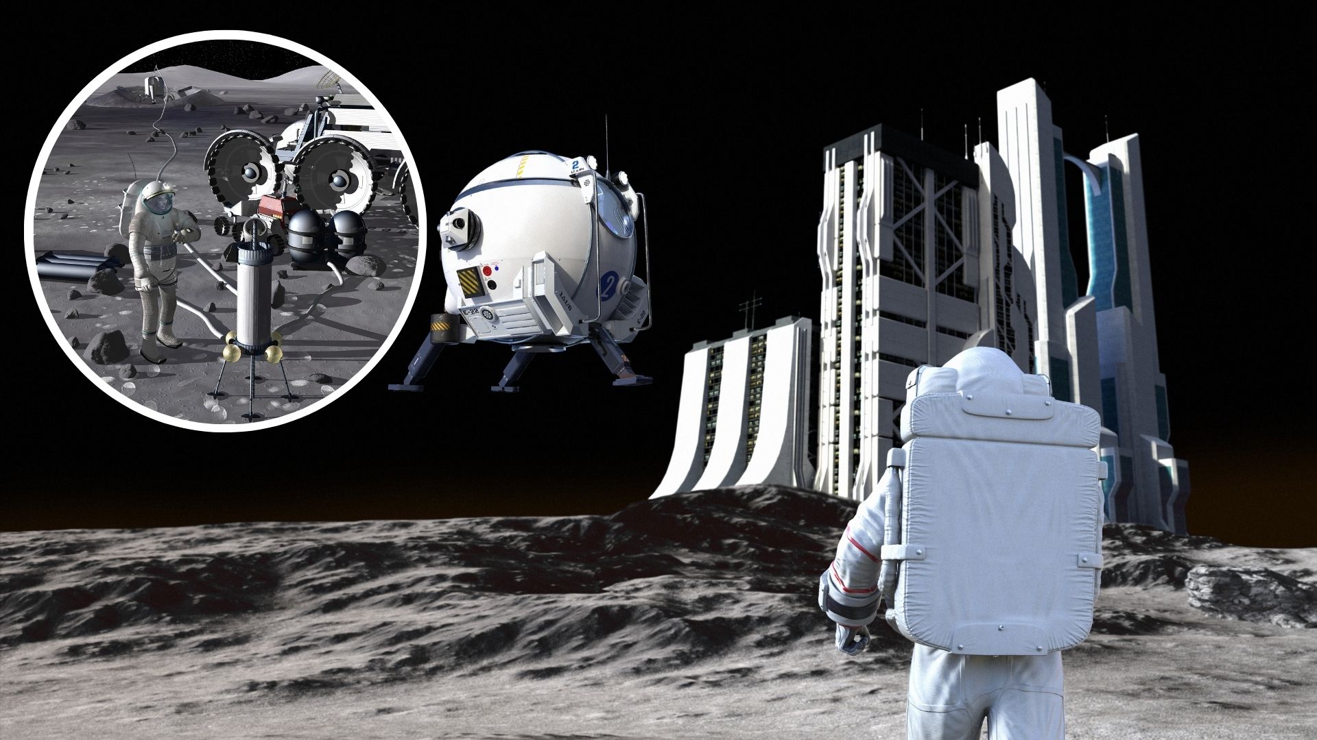 Nuclear in space: US plans mid-power reactor with lunar fission surface power