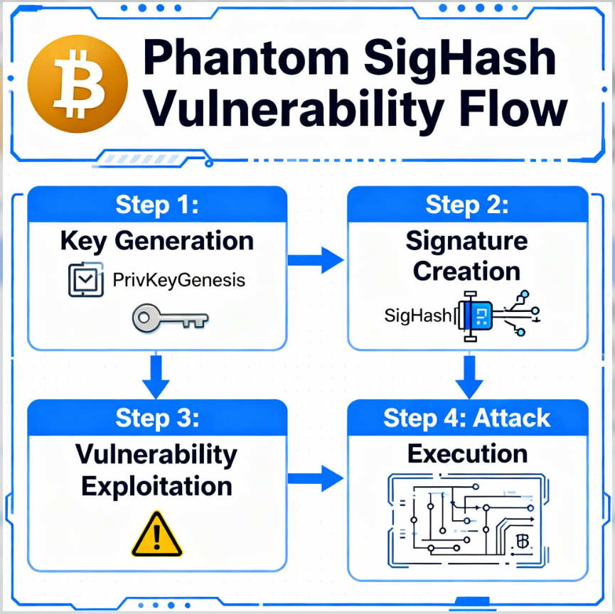 Phantom SigHash Attack Cryptanalysis Vulnerability (CVE-2024–38365): Critical Weakness in…