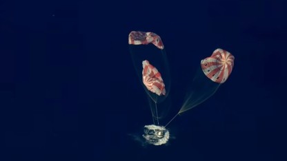 Raumfahrt: Artemis nach Flug um den Mond zurück auf der Erde