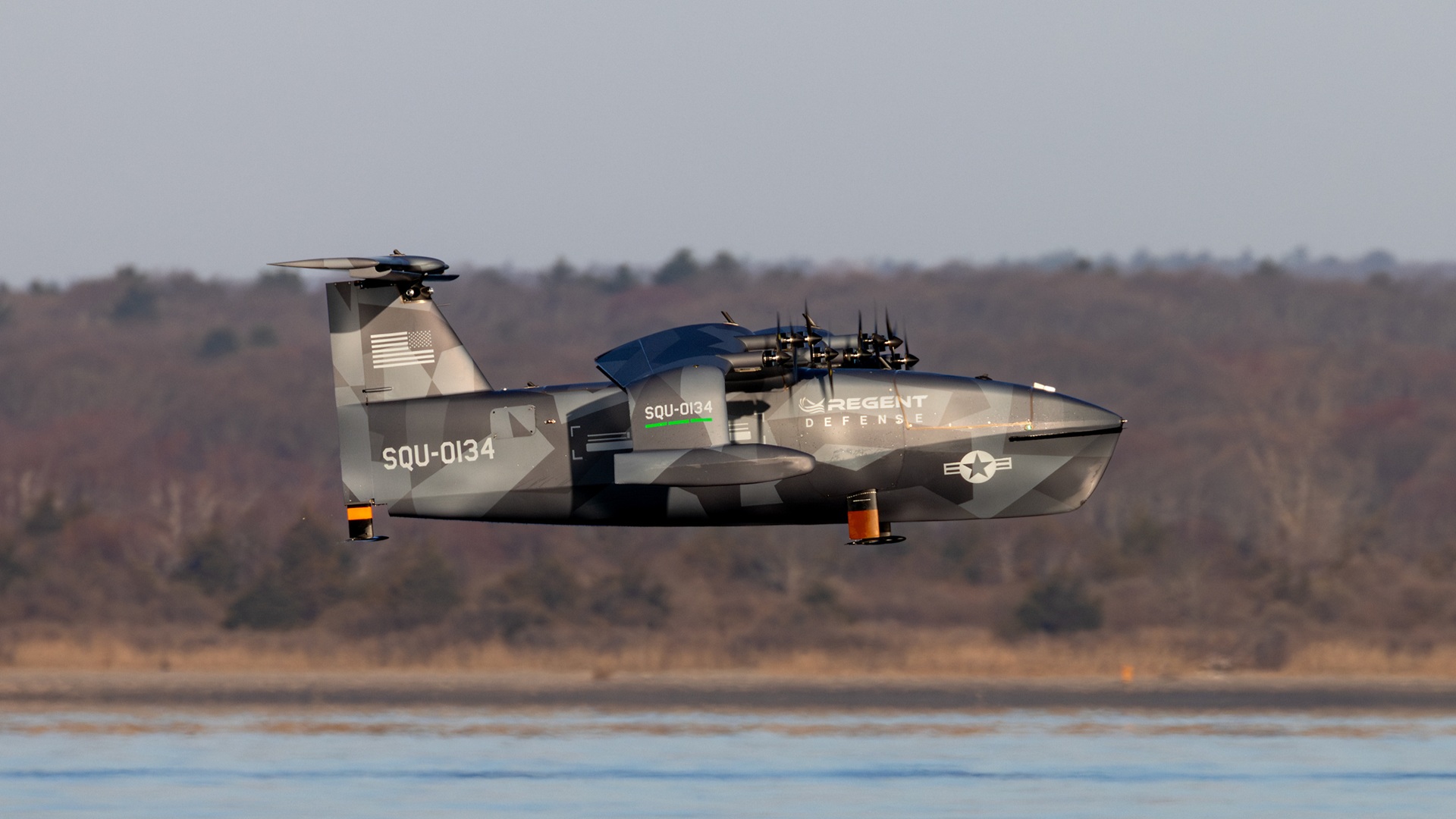 Regent Squire drone with 8 engines proves three-mode flight capability in test