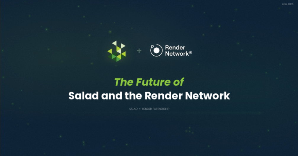 Render Network and Salad Bring AI Compute Payments Onchain, Expanding RENDER Across 60,000+ Daily…