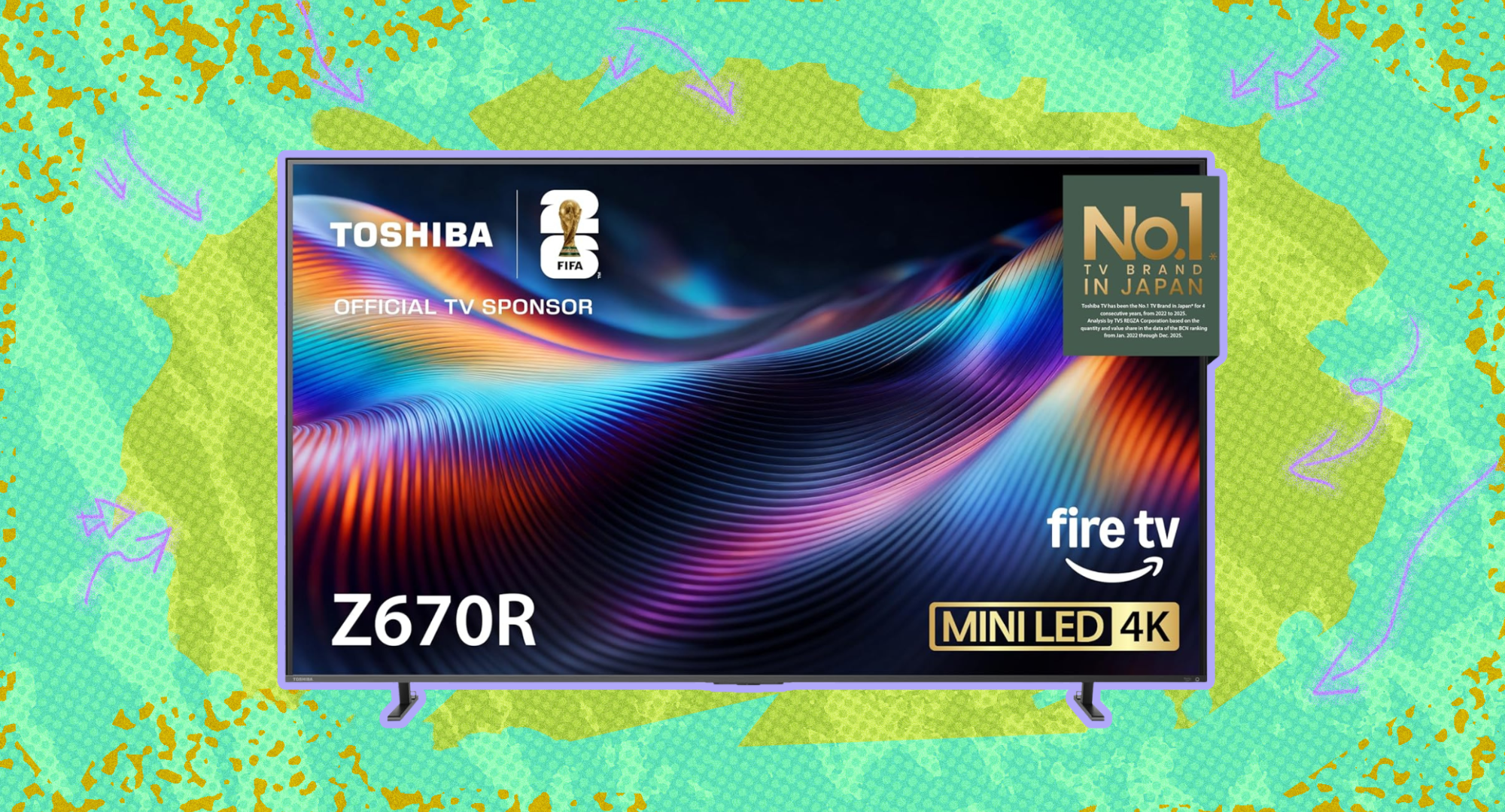 Score this 65-inch Toshiba mini-LED 4K TV for $500 off