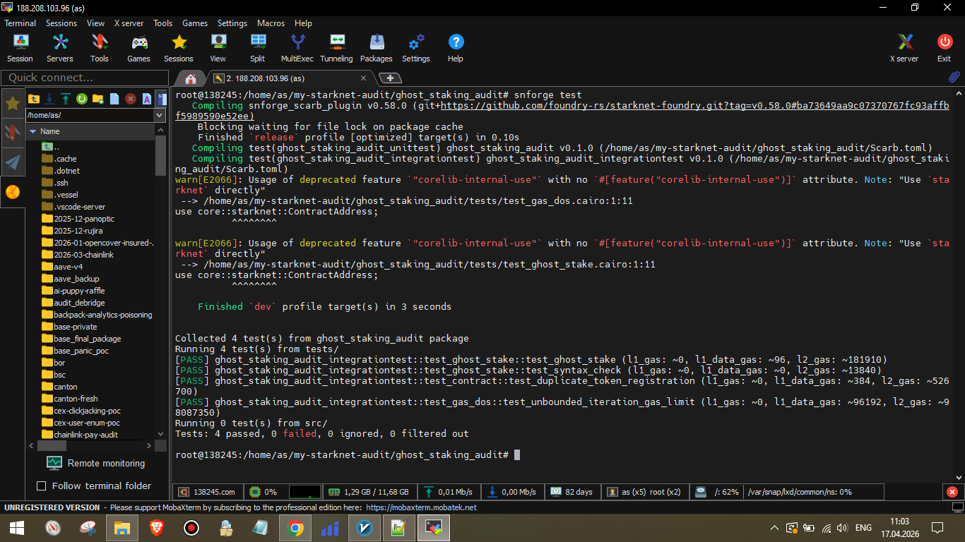 Securing Starknet: Fixing the Gas DoS & Preventing Logic Flaws