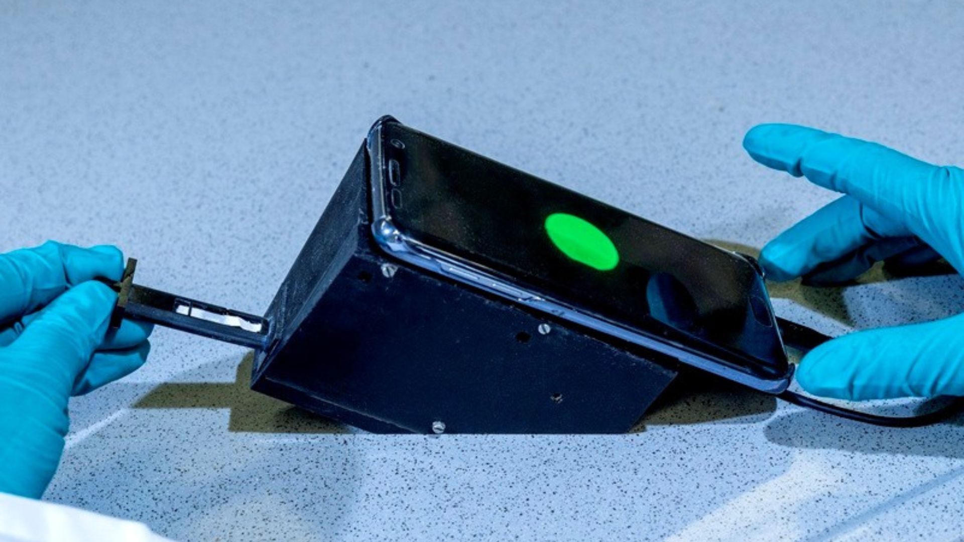 Smartphone-powered water test detects waste contamination in under one minute