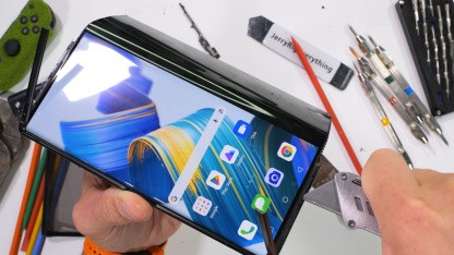 Smartphone-Prototyp: Teardown zeigt die komplexe Technik des LG Rollable