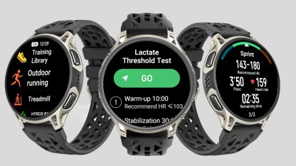 Sportuhr: Cheetah 2 Pro mit Jet-Lag-Ratgeber für Läufer von Amazfit