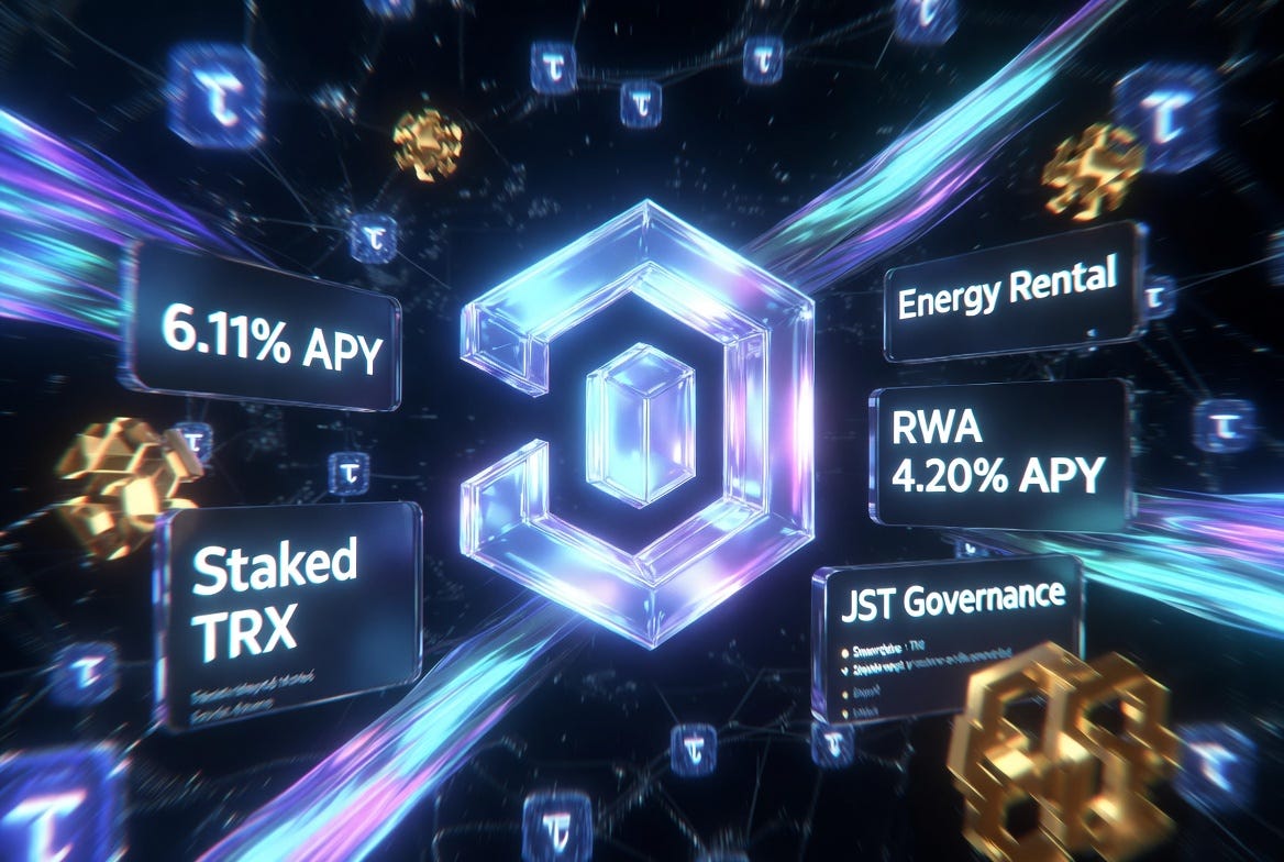 Stake TRX, Earn 6.11% APY, and Stack JST — Passive Income on TRON Without the Banks