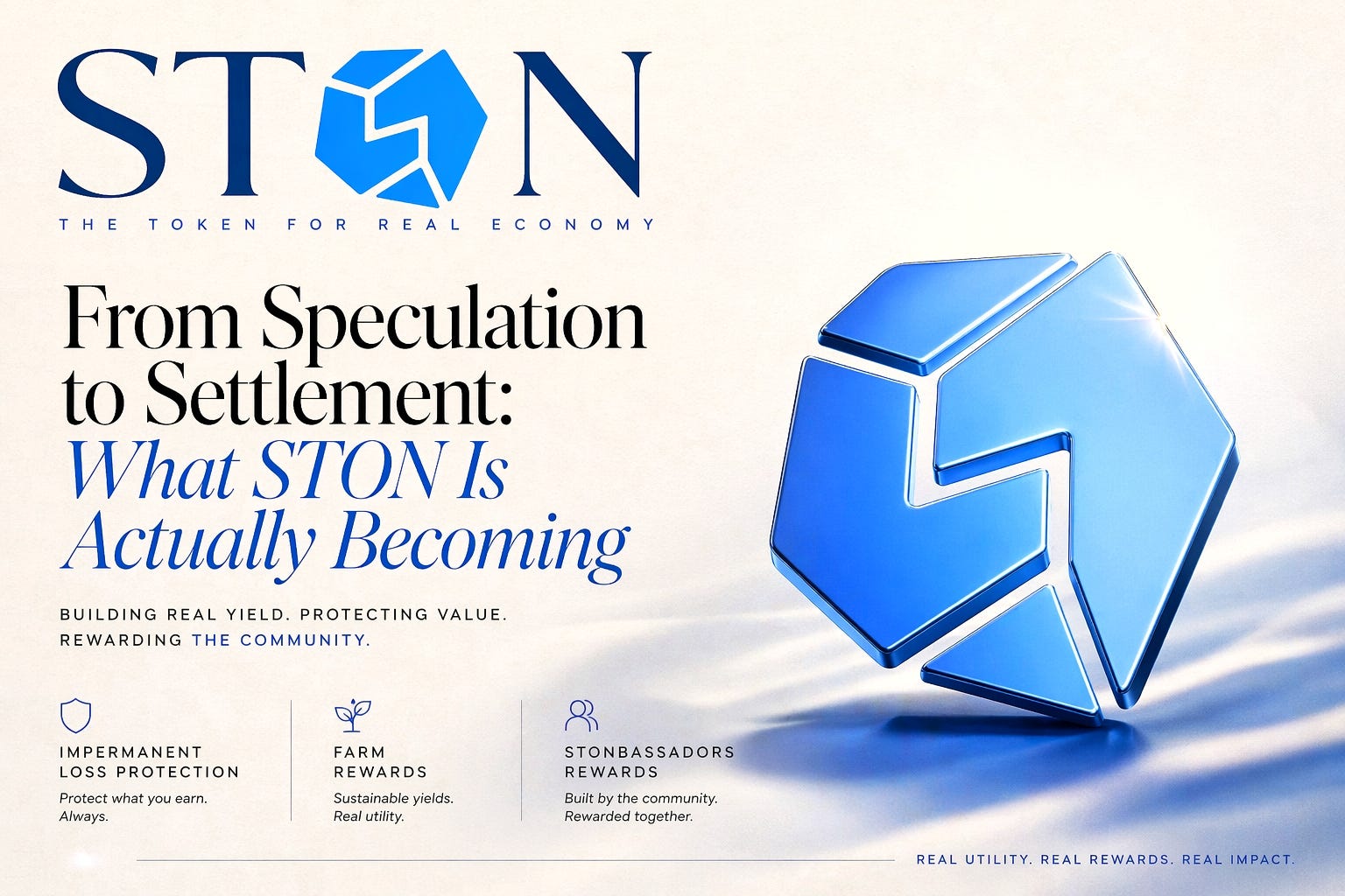 STON in 2026: When a Token Stops Behaving Like a Bet and Starts Acting Like Infrastructure