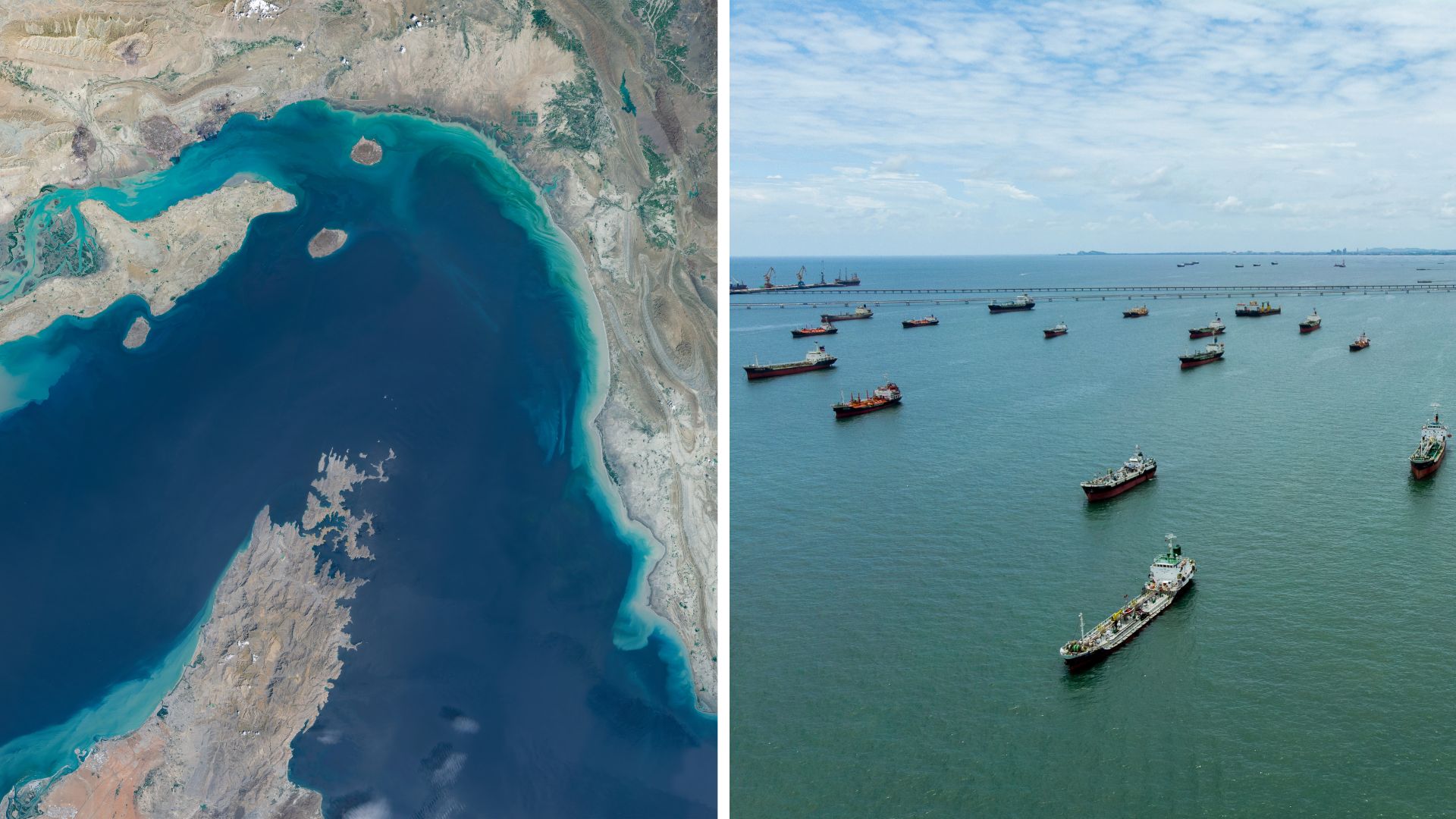 Tankers come under fire as Iranian forces close Strait of Hormuz over US blockade