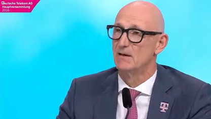 Telekom-Aktionärsversammlung: Höttges rät Kritikern: “Gehen Sie doch woanders hin”