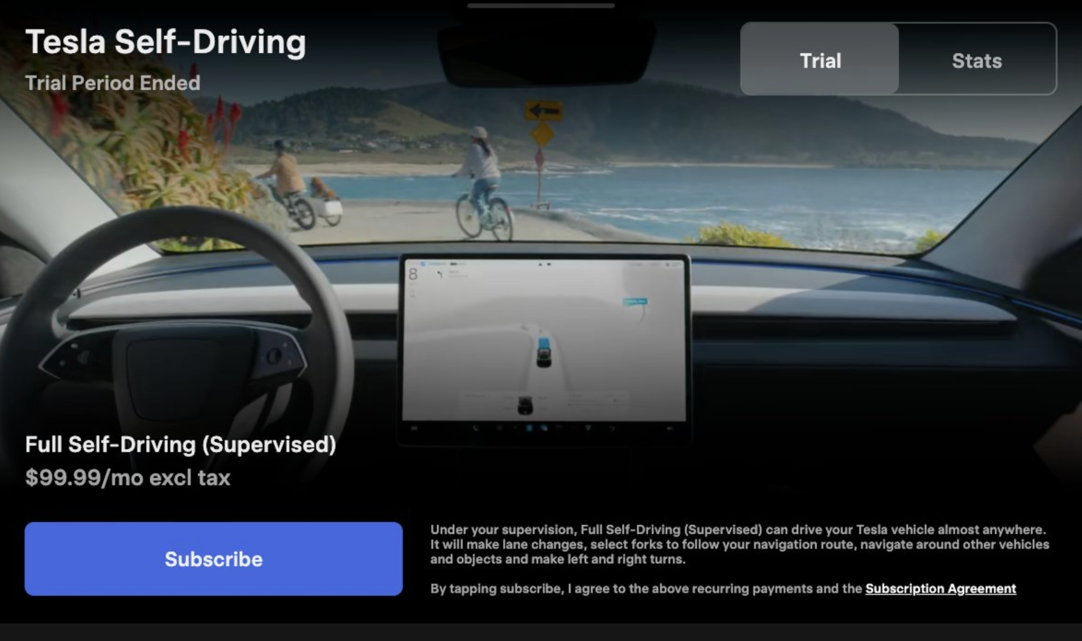 Teslas big spring update brings new Self-Driving app and Hey Grok voice command