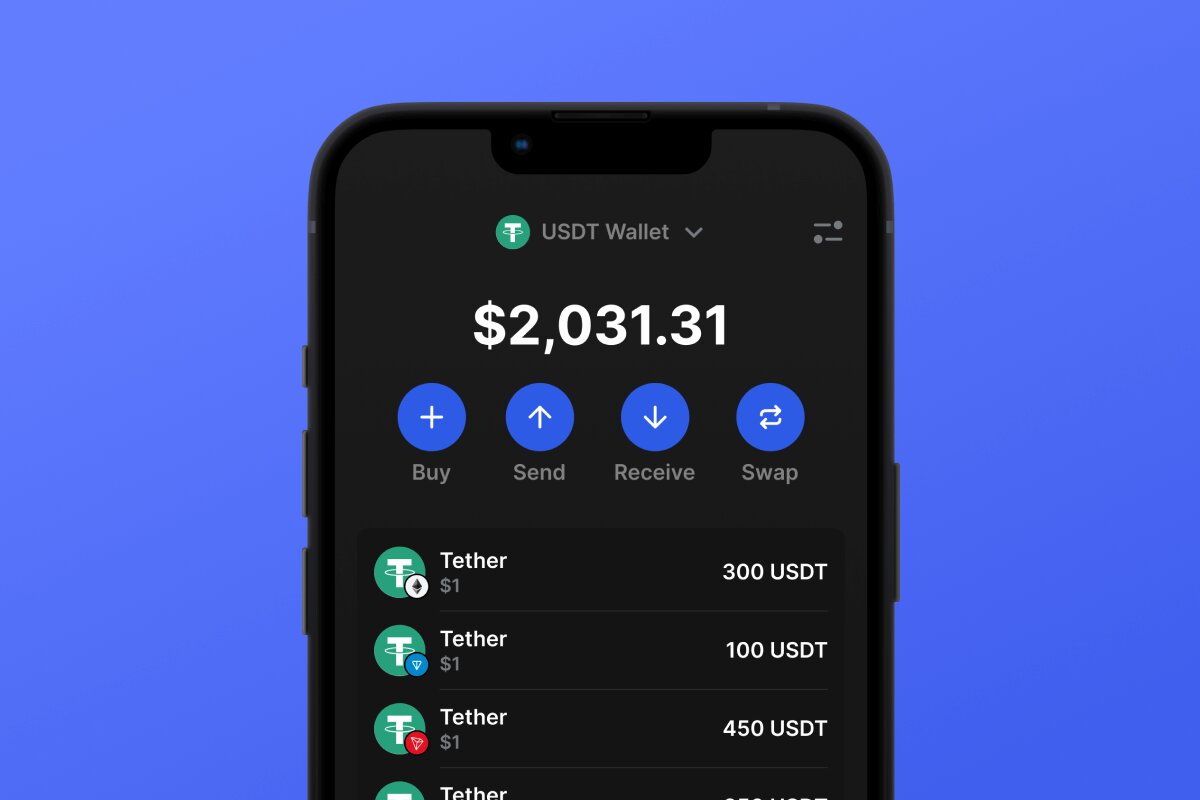 Tether Rolls Out New Self-Custodial Wallet