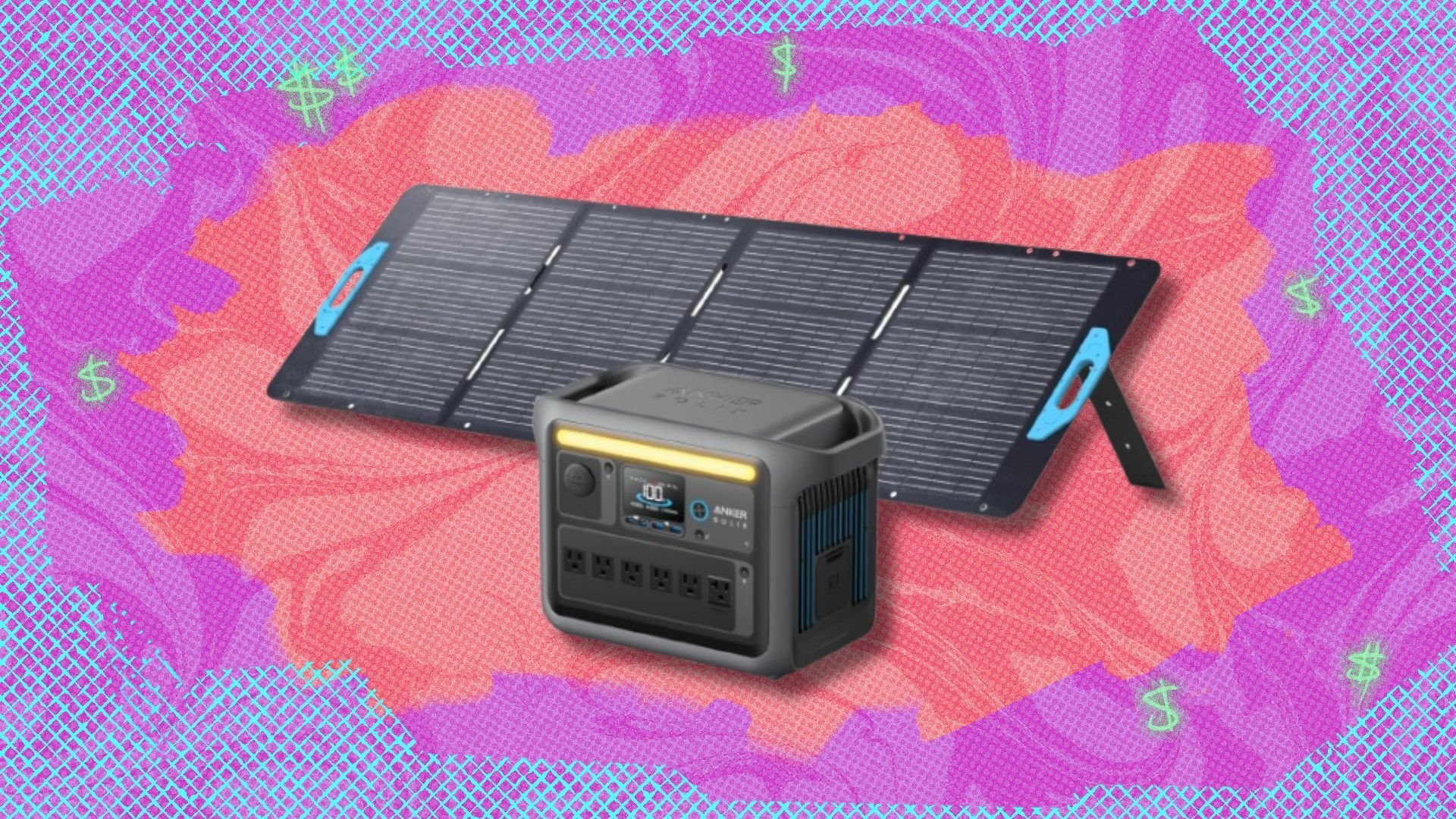 The Anker Solix C1000 with a 200W solar panel is half off at Amazon — one of my favorite models for summer camping