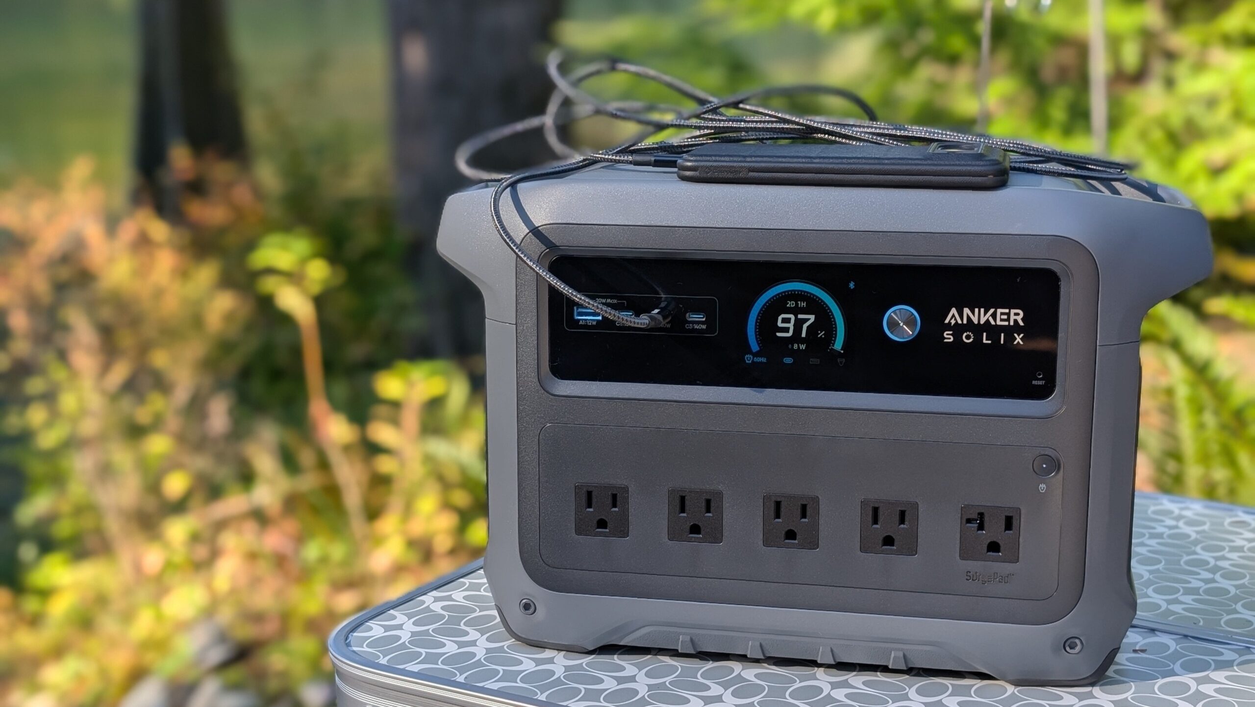 The Anker Solix power station I take on every camping trip is nearly $400 off at Amazon
