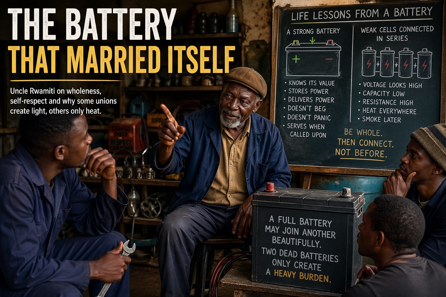 The Battery That Married Itself!!