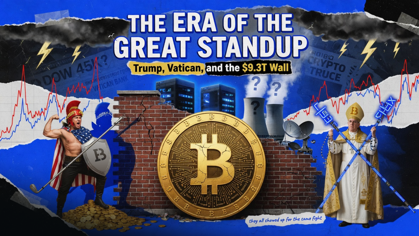 The Era of the “Great Stand-Up”: Why Are Bitcoin, Trump, and the Vatican Playing the Same Game?