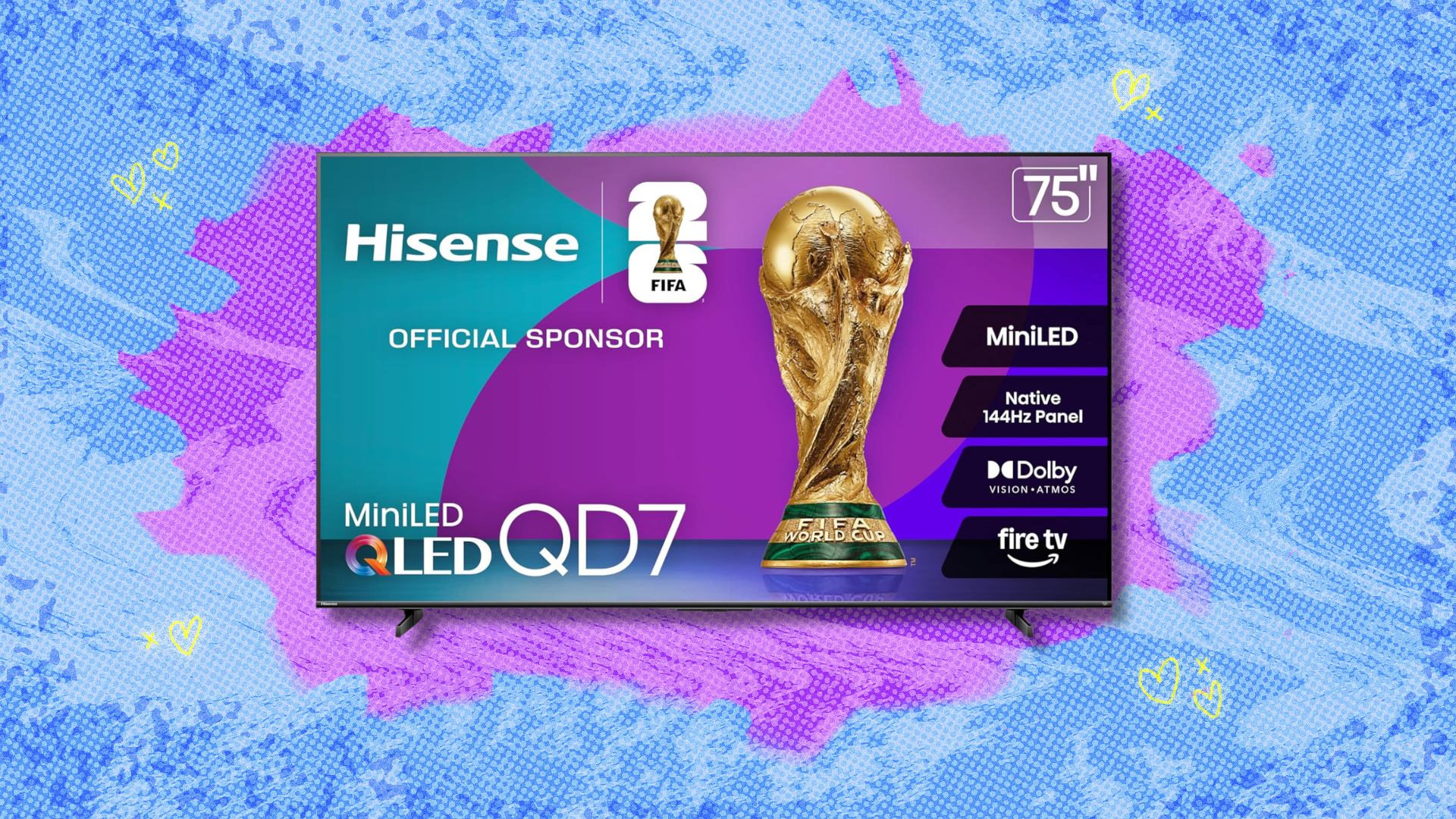 The Hisense 75-inch QD7 TV has dropped to its lowest-ever price at Amazon — save almost $100