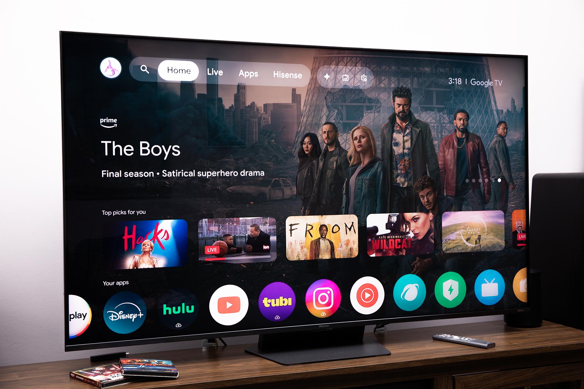 The Hisense UR9 is a great first shot against OLED’s bow