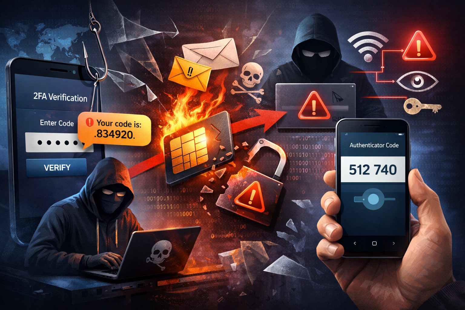 The Illusion of 2FA: Why SMS and Basic Authenticators are Failing in 2026.