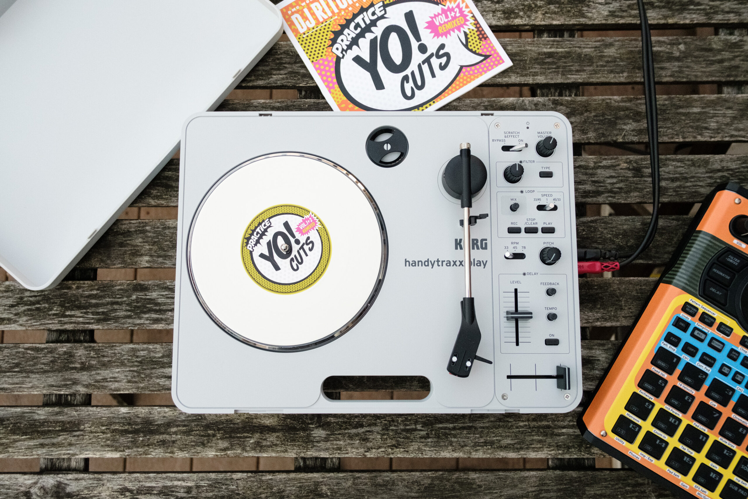 The Korg Handytraxx Play finally got me learning to scratch