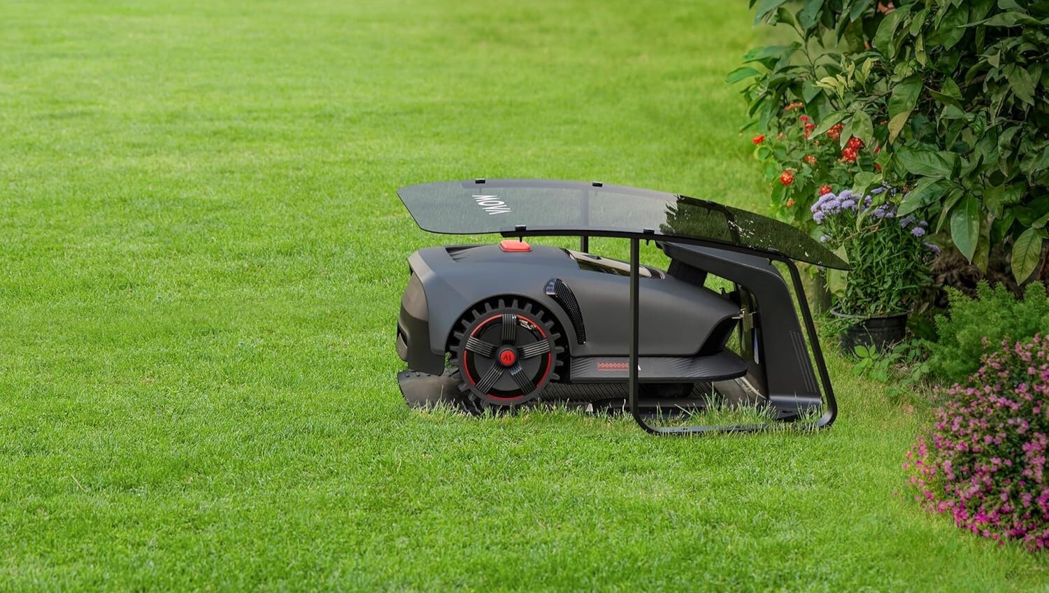 The Mova Lidax Ultra 2000 robot lawn mower is at an all-time low price, and Amazon is offer a free cover