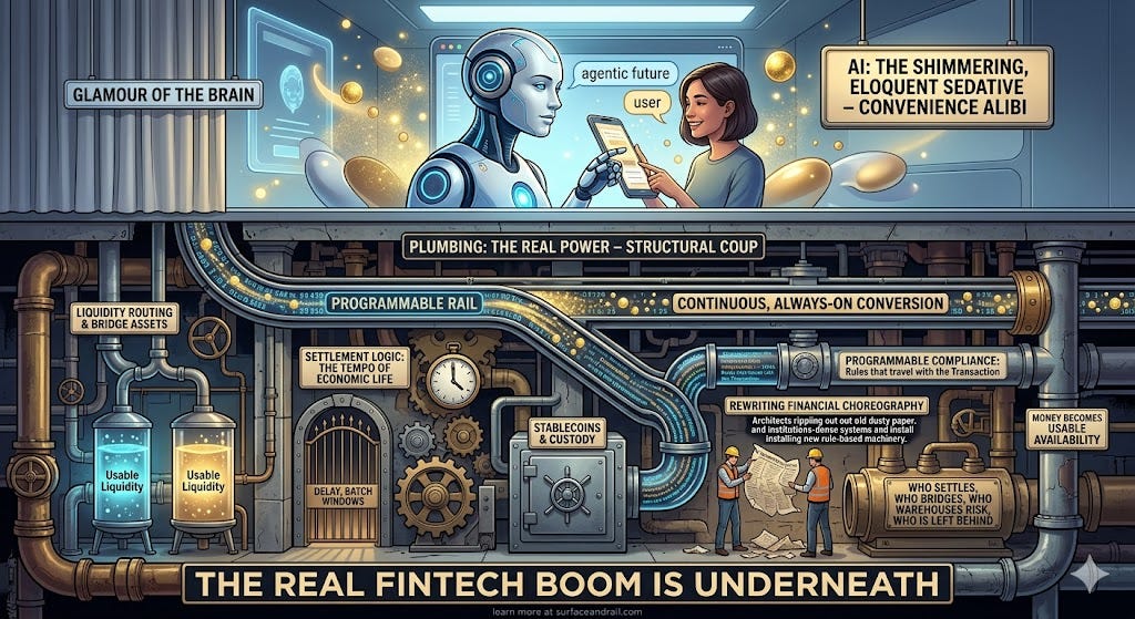 The Real Fintech Boom Is What’s Happening Underneath AI