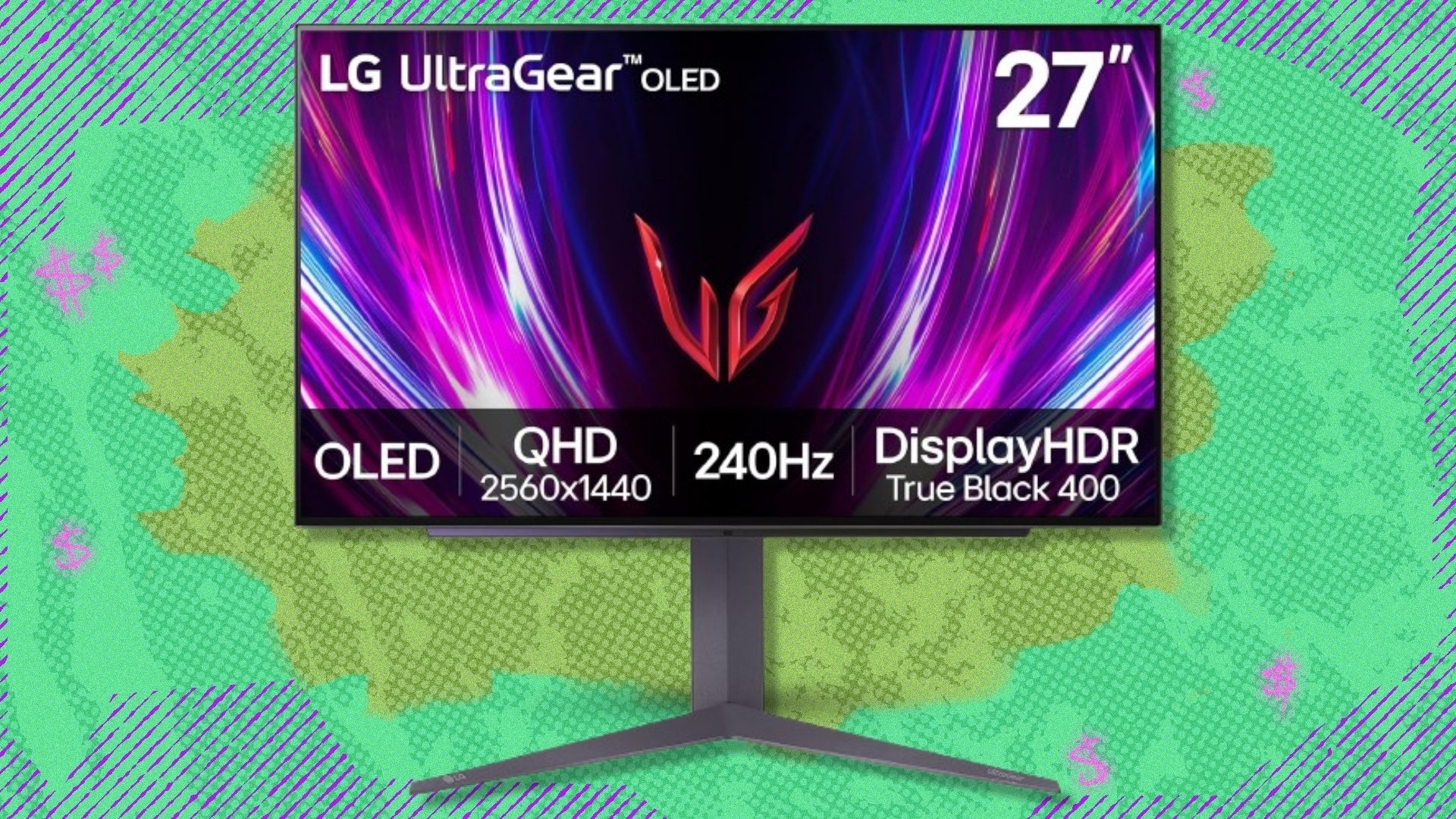 This 27-inch LG UltraGear OLED gaming monitor is down to its lowest-ever price — now $400 off at Amazon
