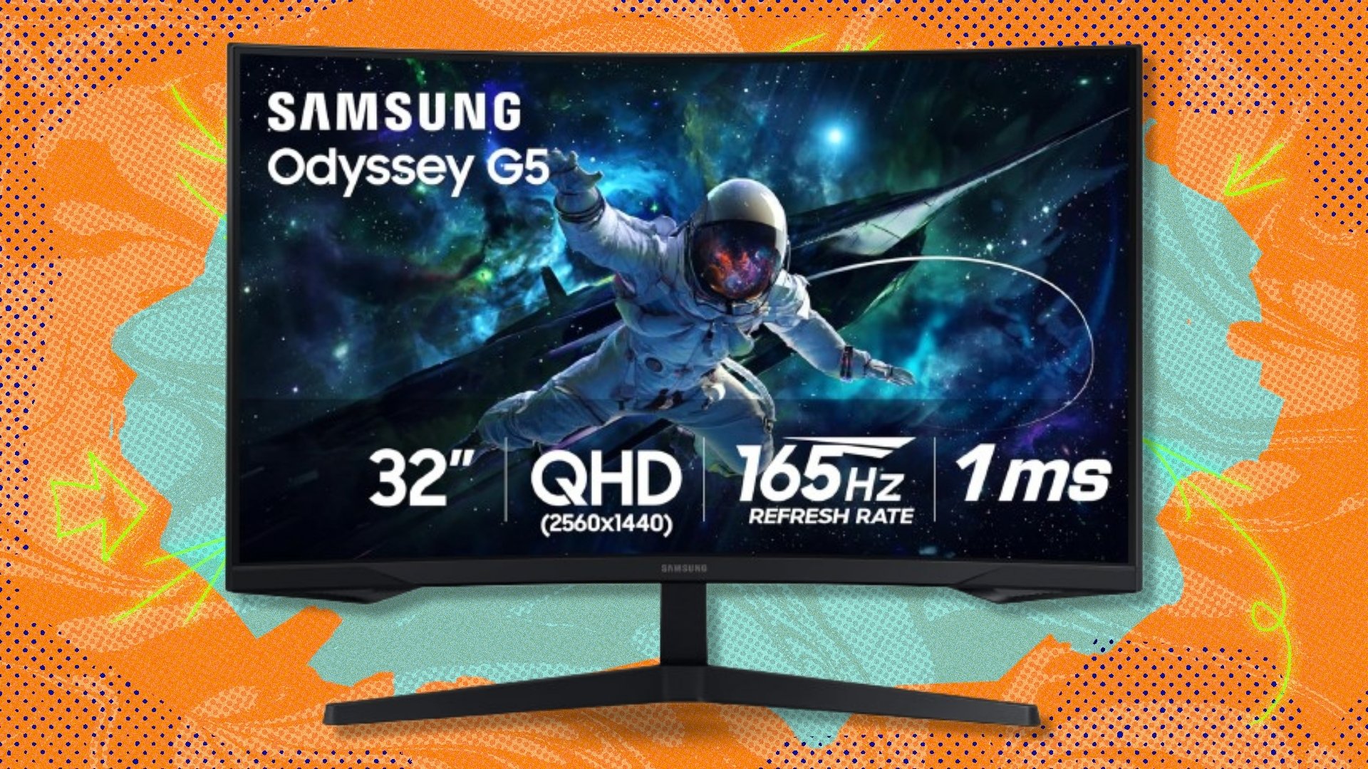 This 32-inch Samsung Odyssey gaming monitor is at its lowest-ever price on Amazon — buy now for under $200